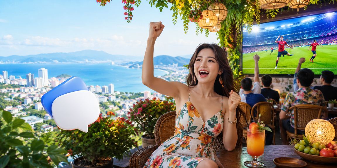 Người chơi Đà Lạt vừa uống cà phê vừa theo dõi esports và tìm hiểu game casino mới trên màn hình