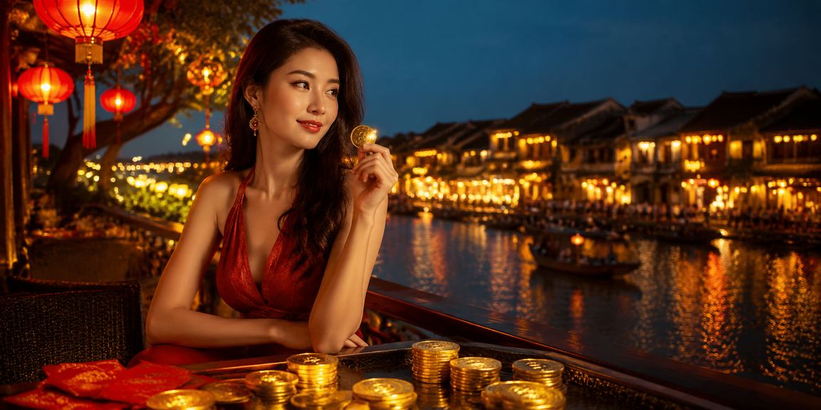 Người dùng Hội An thưởng thức cà phê sáng trong khi tra cứu thông tin cá cược thể thao trực tuyến